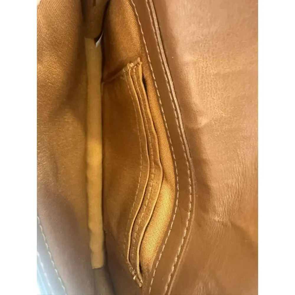 Coach Leather Foldover Wristlet
